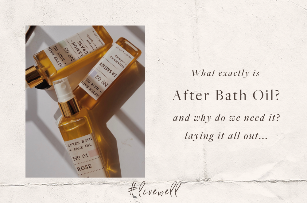 What exactly is After Bath Oil? Nature Therapy