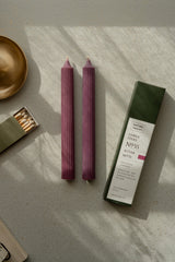 No. 55 Attar Mitti Long Textured Taper Candle