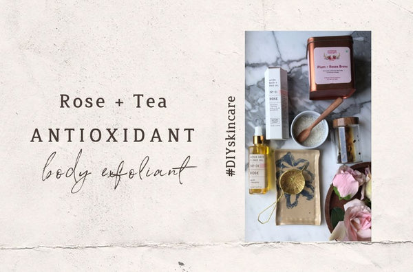 Rose + Tea Antioxidant Body Scrub