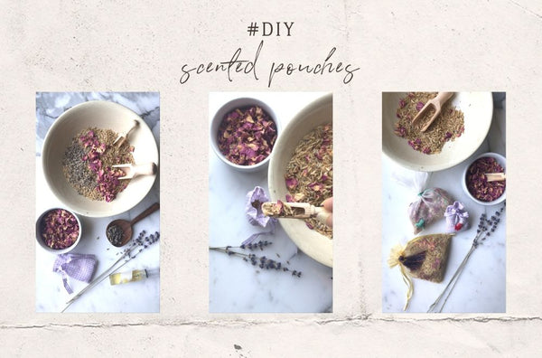 DIY Scented Pouches for your cupboards