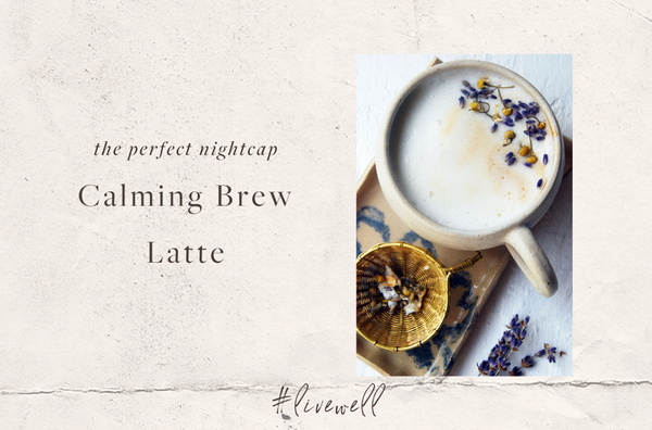 Calming milk latte