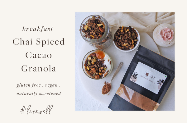 Chai Spiced Cacao Granola