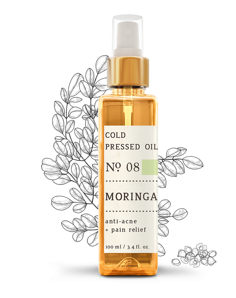 No. 8 Moringa Cold Pressed Oil