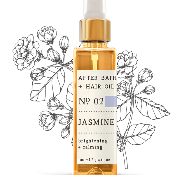 Jasmine After Bath + Hair Oil - Nature Therapy