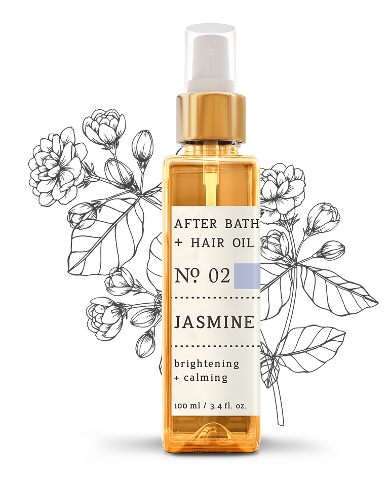 No. 2 Jasmine After Bath + Hair Oil